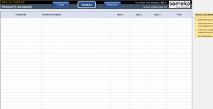 Price List Template