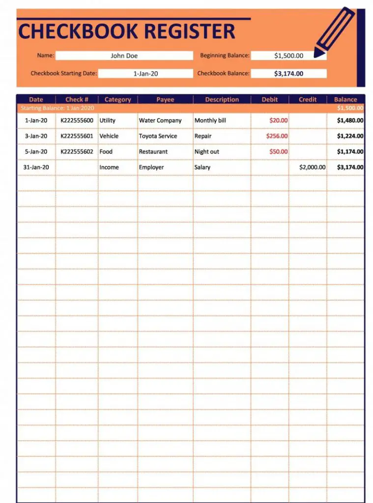 blank check templates