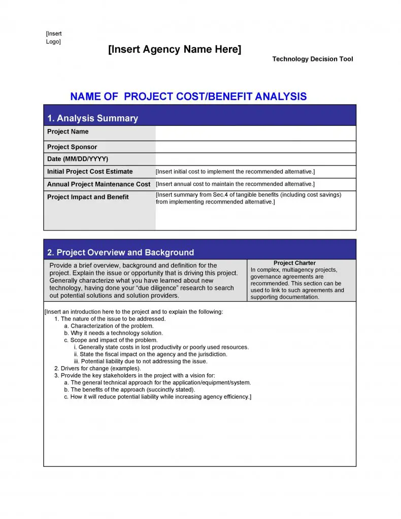 cost benefit analysis