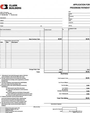 11 free contractor invoice template download excel google docs