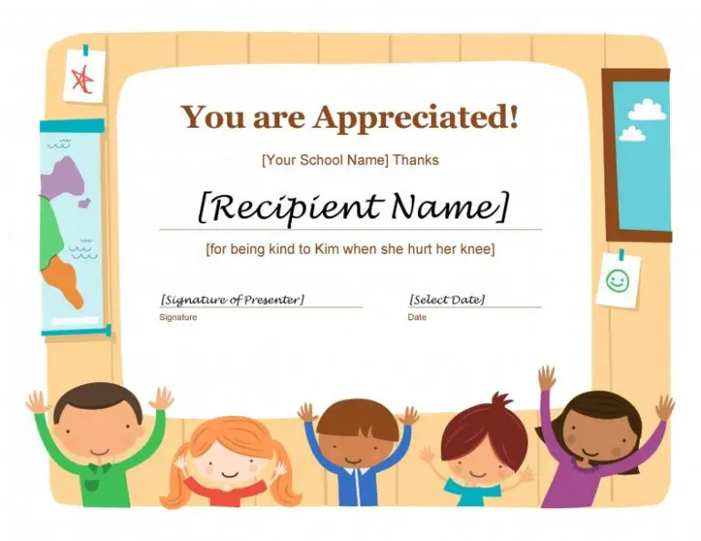 13+ FREE Certificate of Appreciation Template Download [Word, PDF]