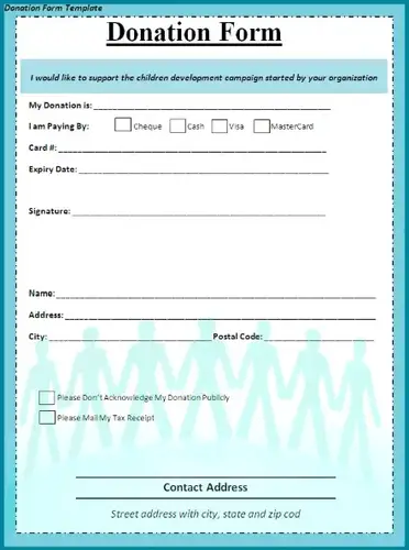 37 donation receipt template download doc pdf
