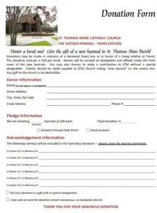 37 donation receipt template download doc pdf