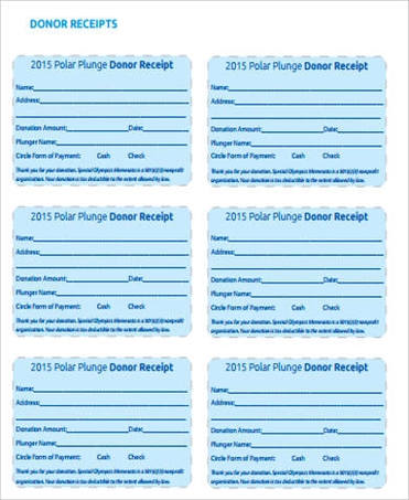 37 donation receipt template download doc pdf