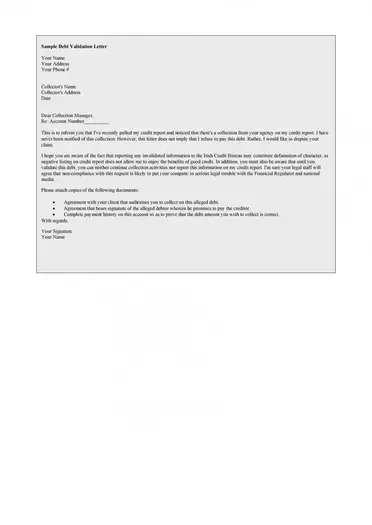 Validation Of Debt Letter Template from www.opensourcetext.org