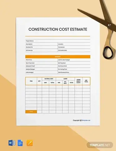 Construction Cost Estimate Template Excel from www.opensourcetext.org