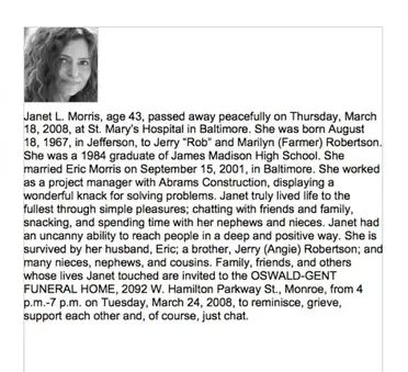 Writing An Obituary Template from www.opensourcetext.org