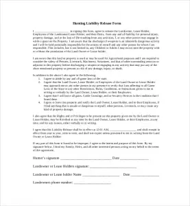 25+ General Release of Liability Form Download [Word, PDF]