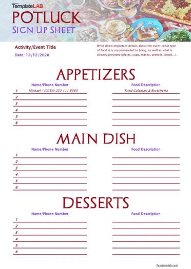 13 sign up sheet template sign in sheet download word pdf
