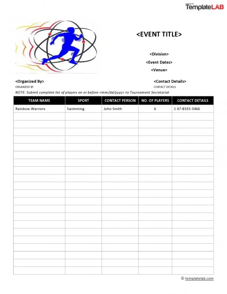 volunteer people sign up sheet template rights reserved sign in sheet