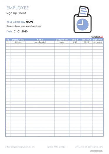 13 sign up sheet template sign in sheet download word pdf