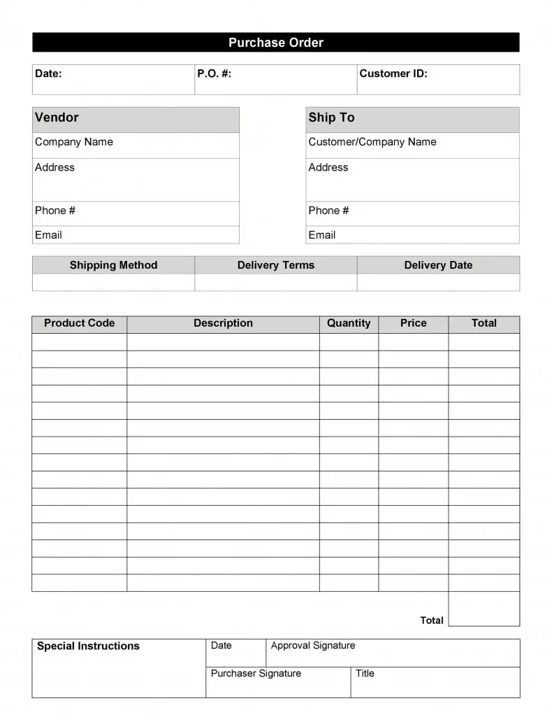 work order template rights reserved