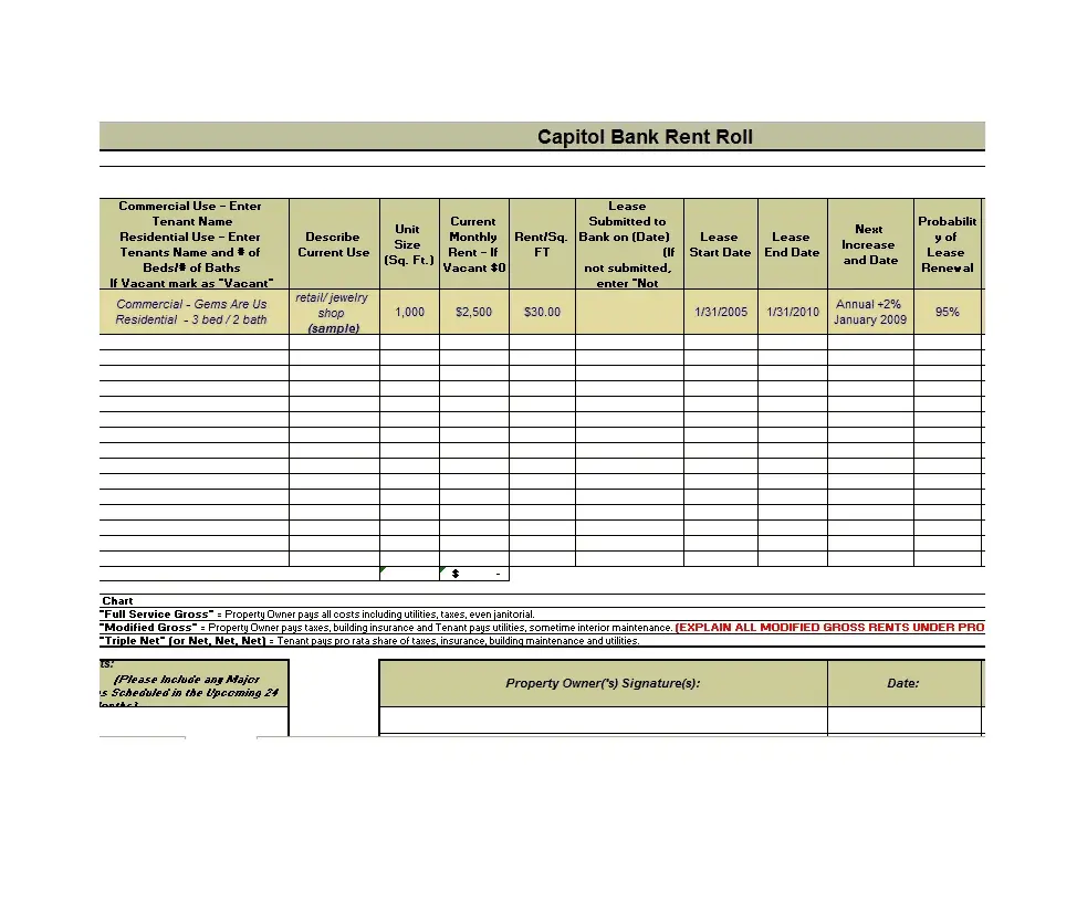 11-rent-roll-template-editable-free-download-word-pdf