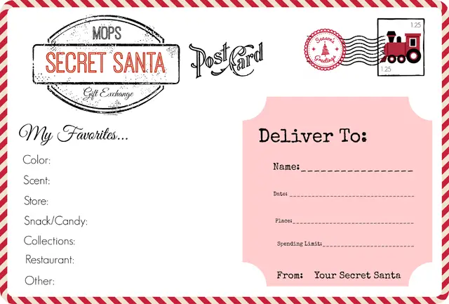 free-secret-santa-printable