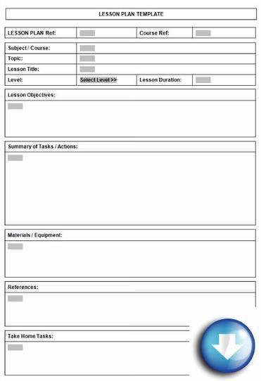 13 free lesson plan template editable word pdf doc