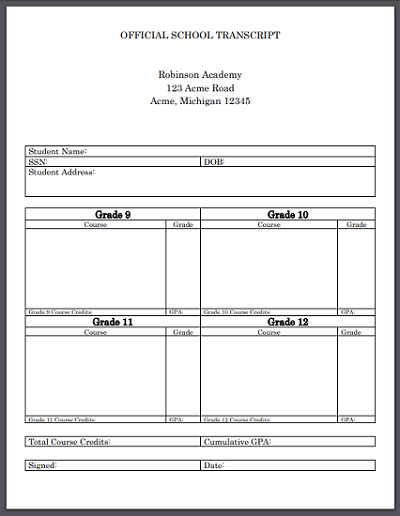 13-homeschool-high-school-transcript-template-word-pdf