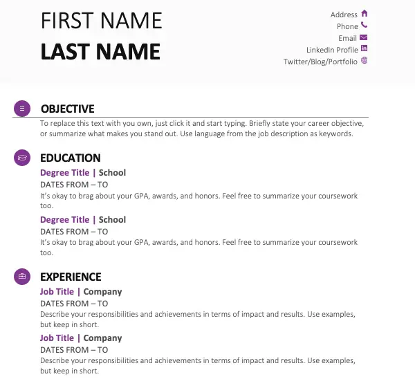 free resume templates for indesign free resume templates for indesign