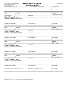 9+ Progress Note Template FREE Download [Word, PDF]