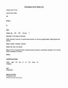 9+ Progress Note Template FREE Download [Word, PDF]